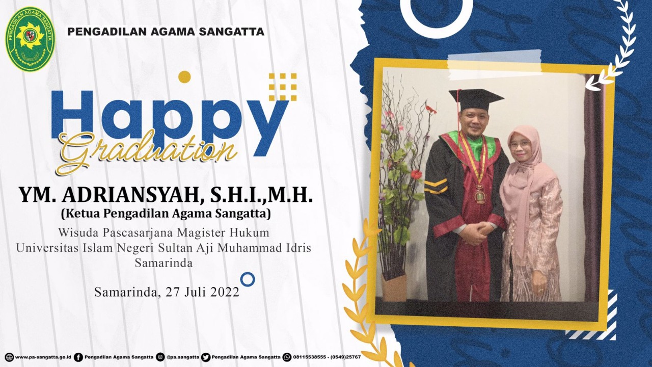 2 28072022 PA Sangatta Wisuda UINSI