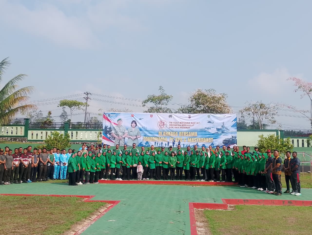 1. Olahraga Bersama FORKOPIMDA